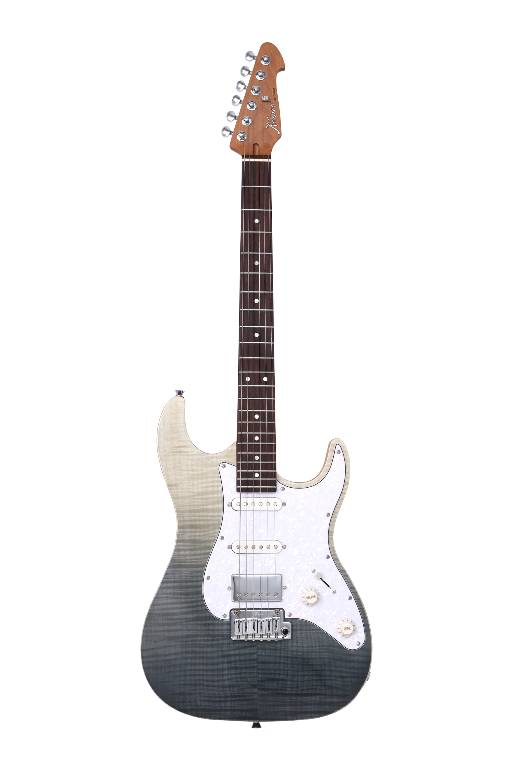 KS-Deluxe F SSH Transparent Black  Sunburst
